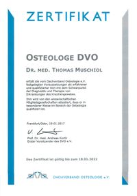 Osteologe 2017-2022